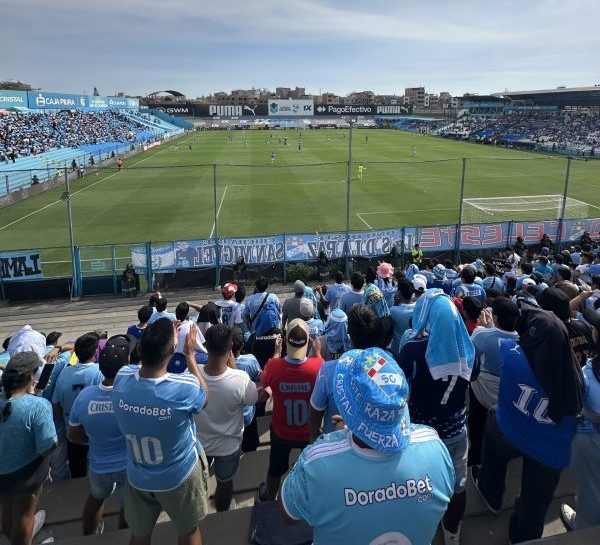 Thomas Monicard Sporting Cristal vs Alianza Atlético Sullana at the Estadio Alberto Gallardo